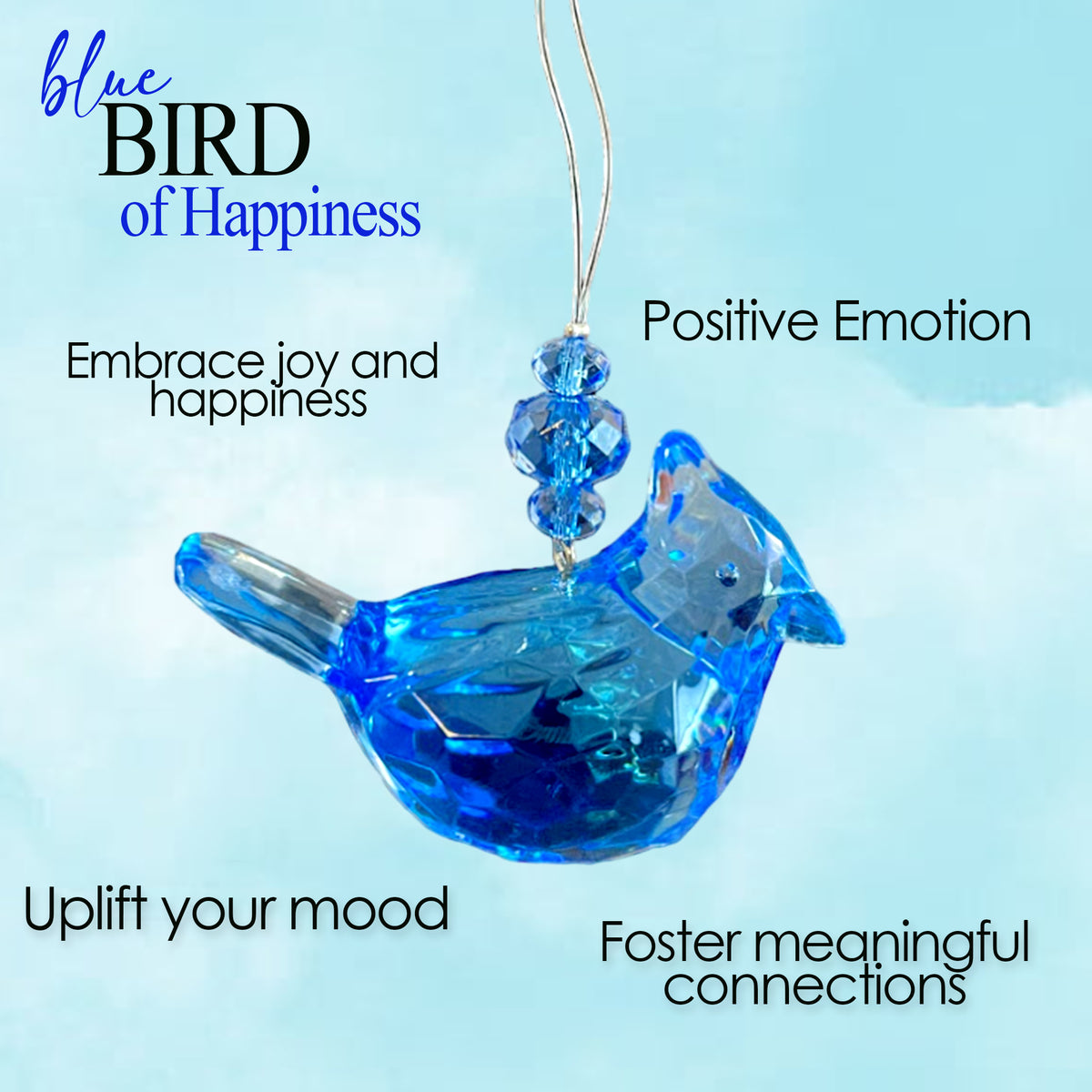 Bluebird of Happiness Ornament