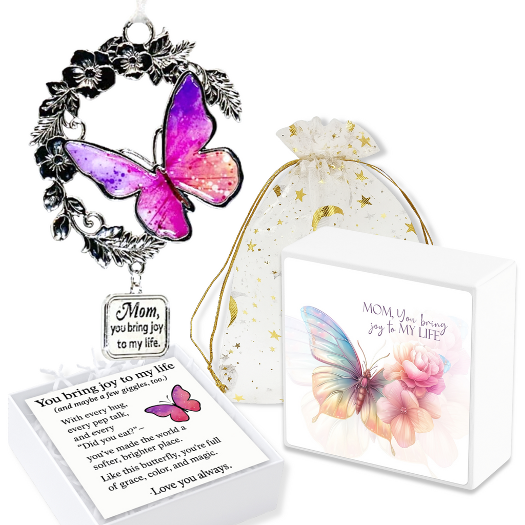 Butterfly Ornament - Mom Joy Message