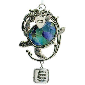 2025 Sisters Ornament - Turtle Friendship