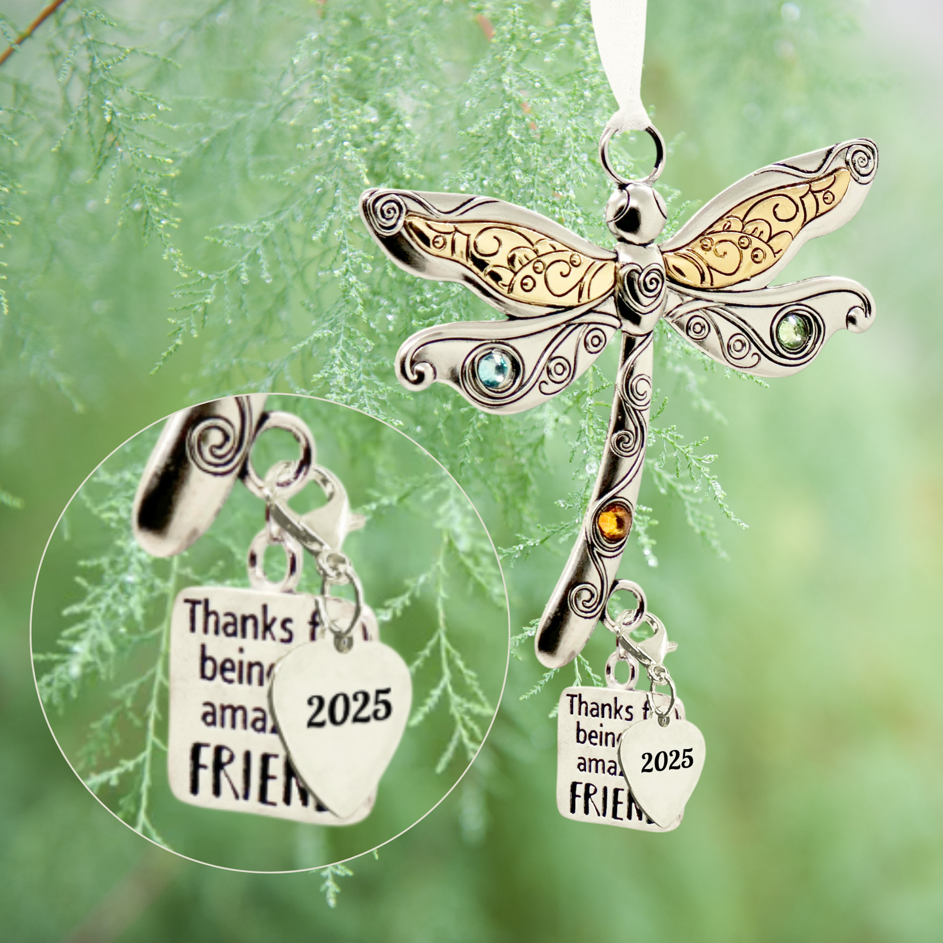 2025 Friend Ornament - Thanks for Being Amazing