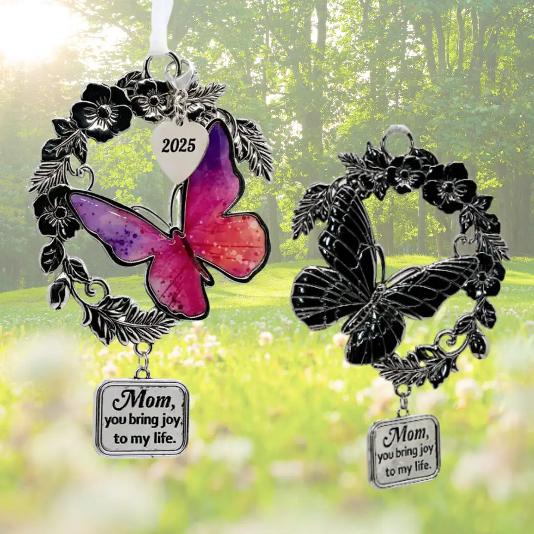 2025 Butterfly Ornament - Mom Joy Message