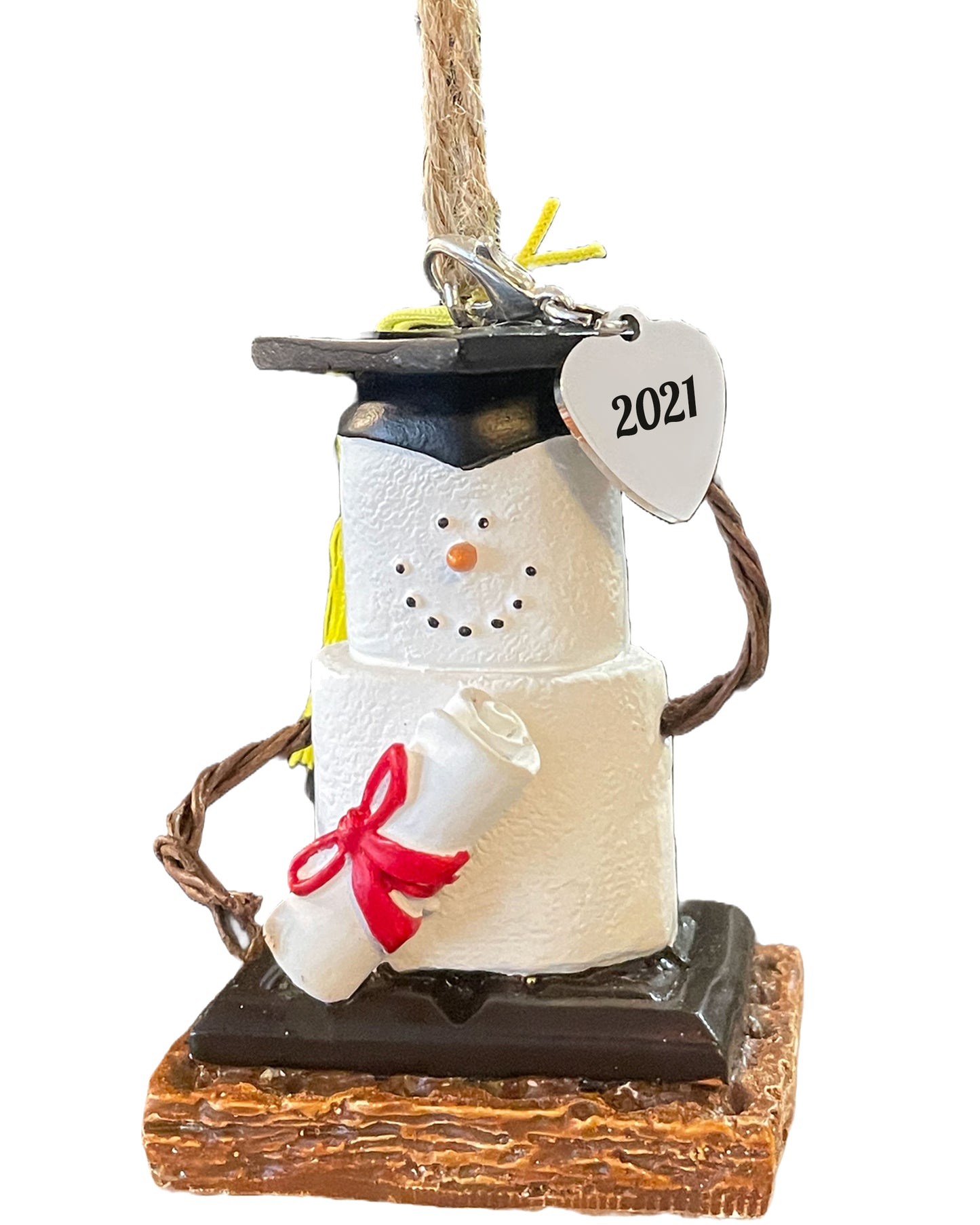 S'mores Graduation Ornament  in a Gift Box