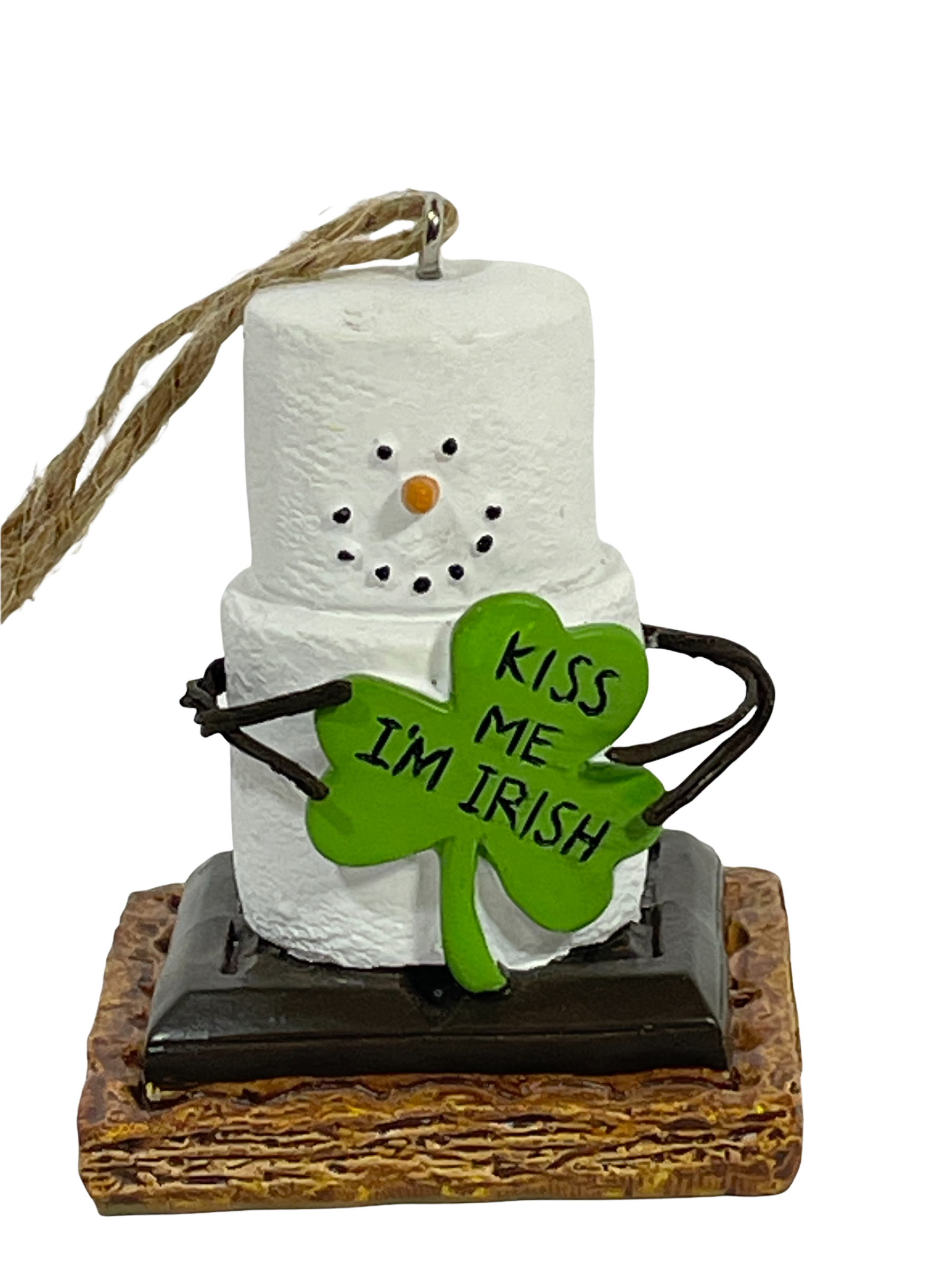 S'mores Kiss Me, I'm Irish Ornament