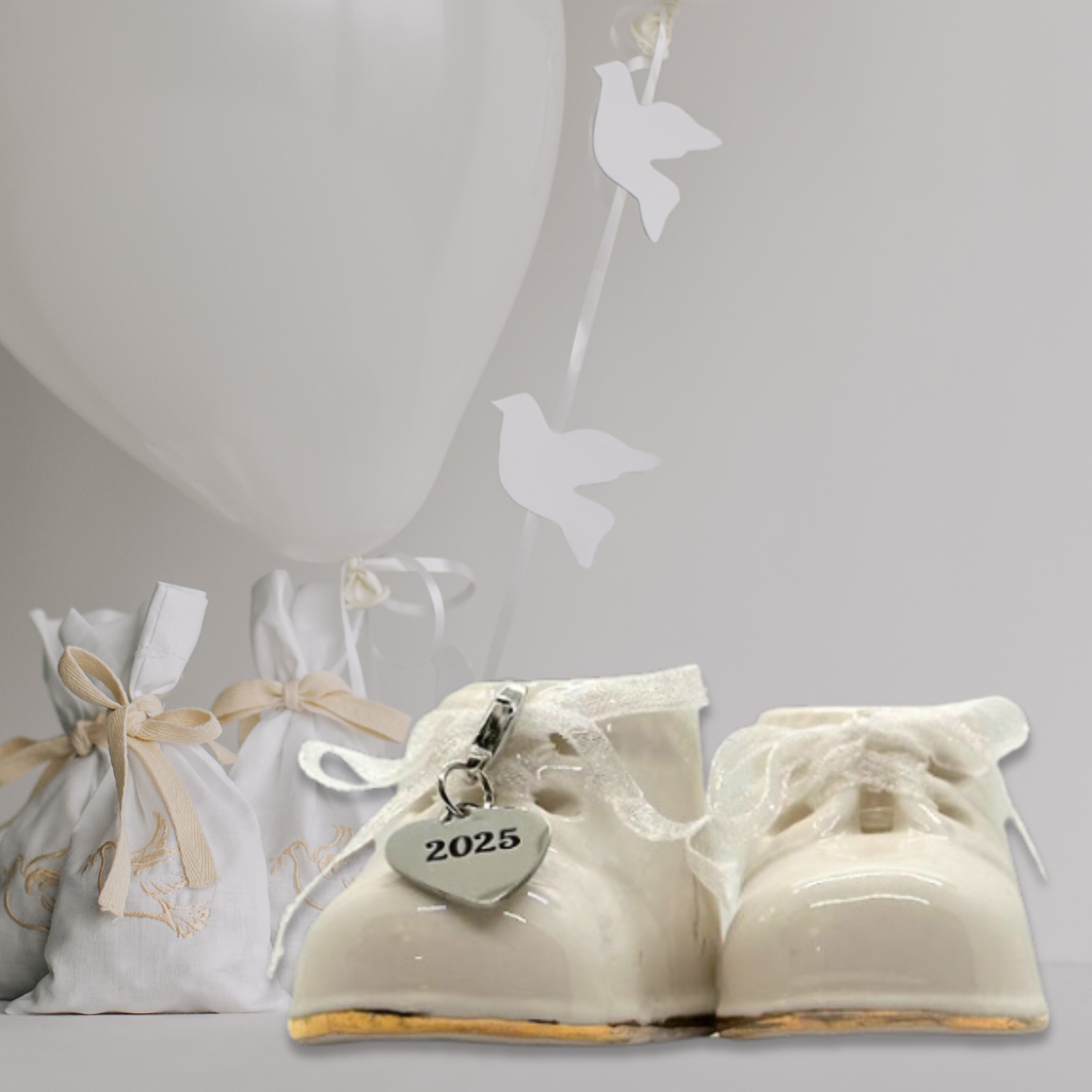 Baby's White Shoe Ornament