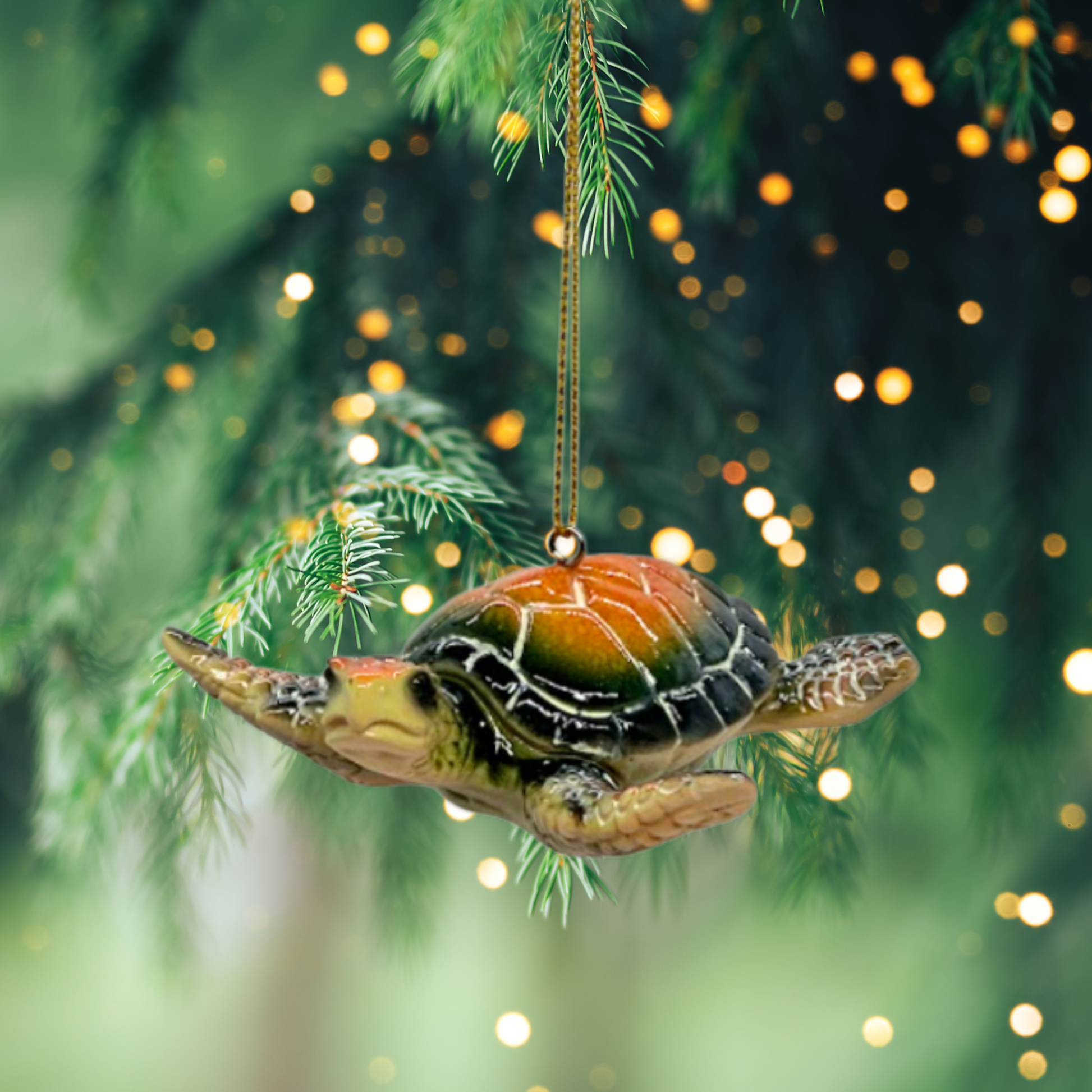 Sea Turtle Ornament - Gift Box