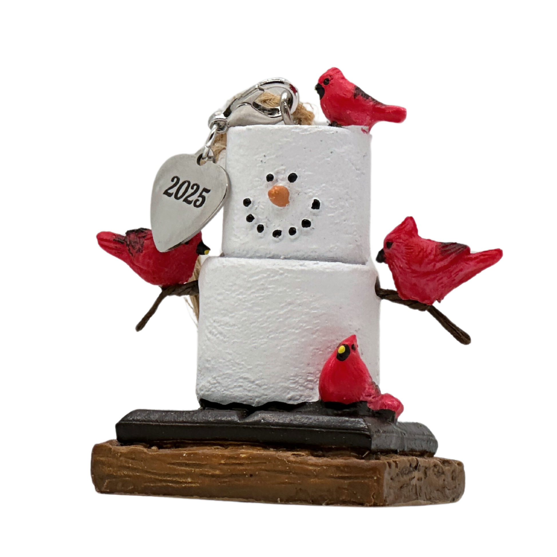 2025 S'mores Ornament - Cardinal