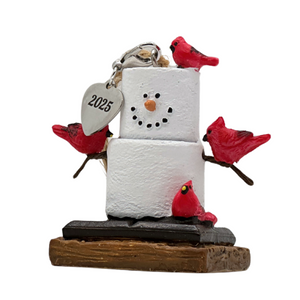 2025 S'mores Ornament - Cardinal
