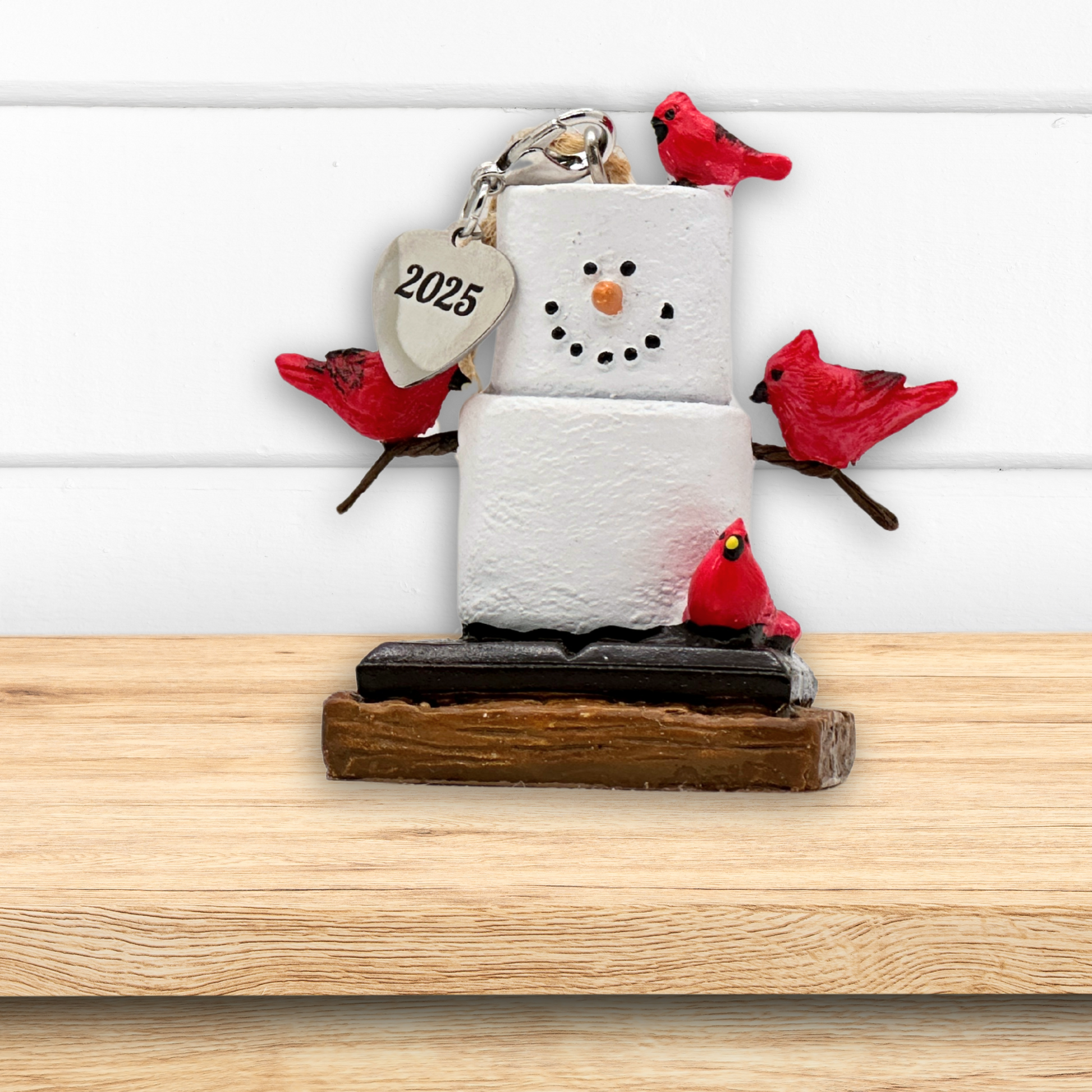 2025 S'mores Ornament - Cardinal