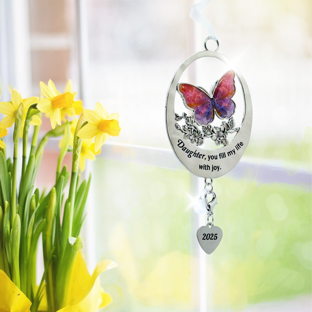 2025 Butterfly Ornament - Daughter Joy Message