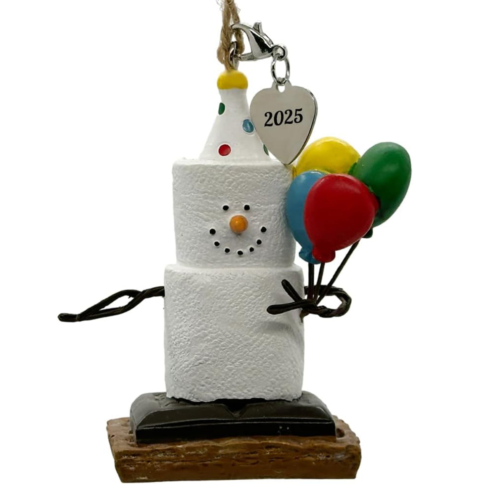 S'mores Ornament - Happy Birthday 2025