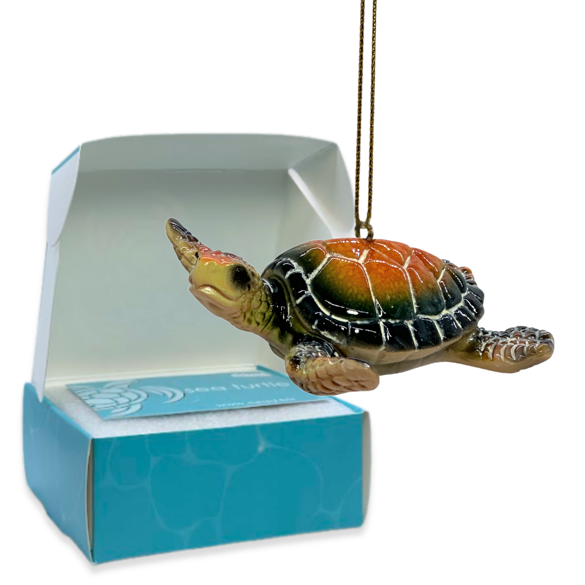 Sea Turtle Ornament - Gift Box