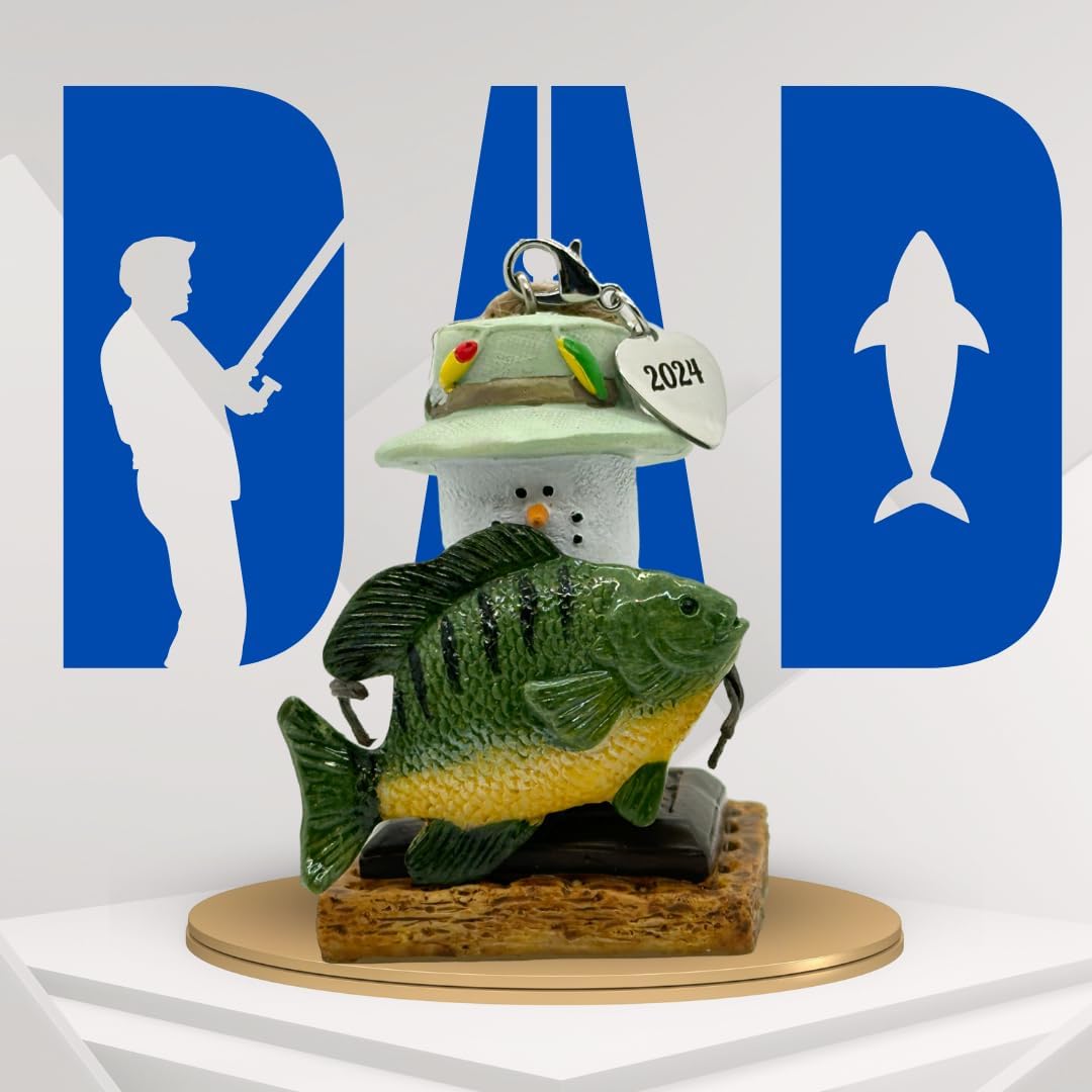 S'mores Ornament - Fishing Father's Day!