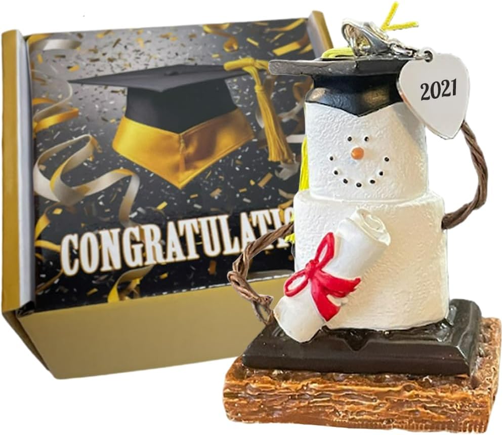 S'mores Graduation Ornament  in a Gift Box