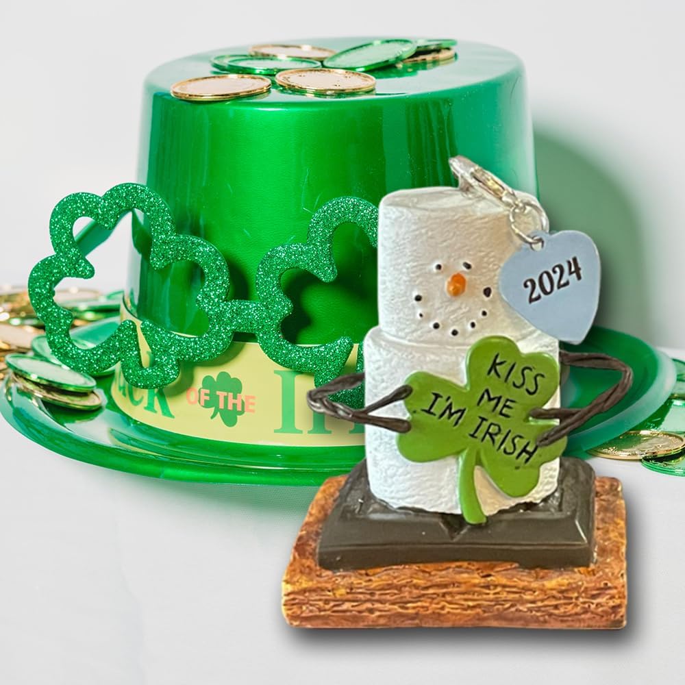 S'mores Kiss Me, I'm Irish Ornament