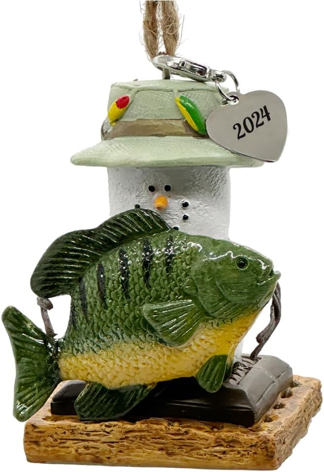 S'mores Ornament - Fishing Father's Day!