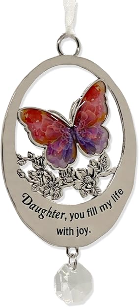 Daughter, You Fill My Life With Joy Butterfly Ornament for Daughter