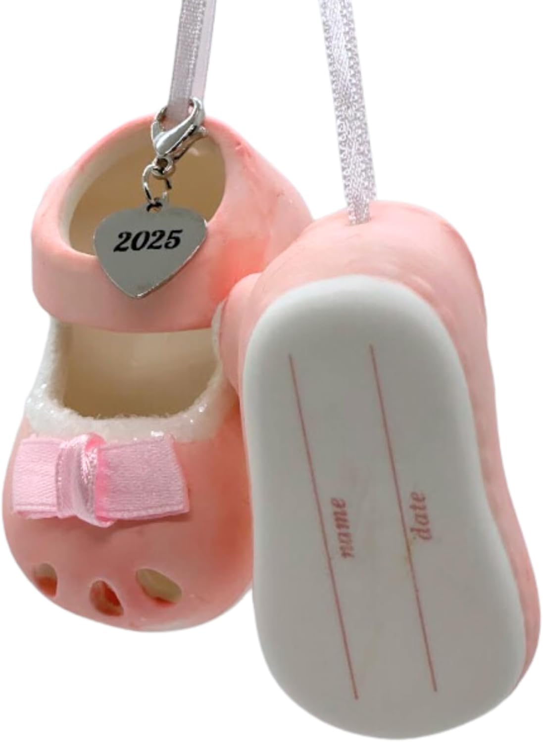 Baby Girl's Pink Shoe Ornament