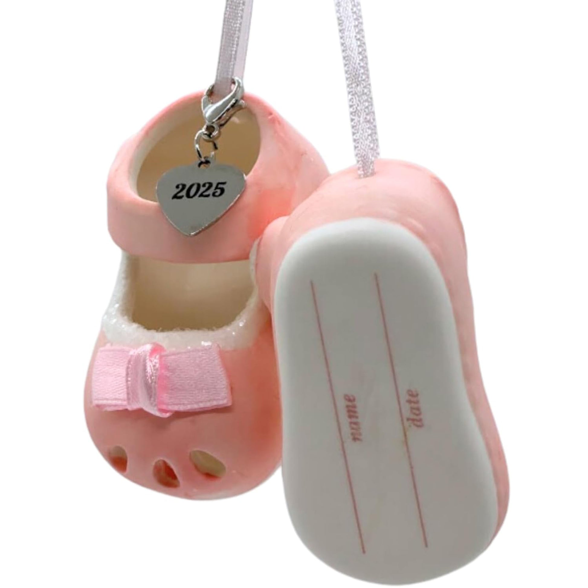 Baby Girl's Pink Shoe Ornament