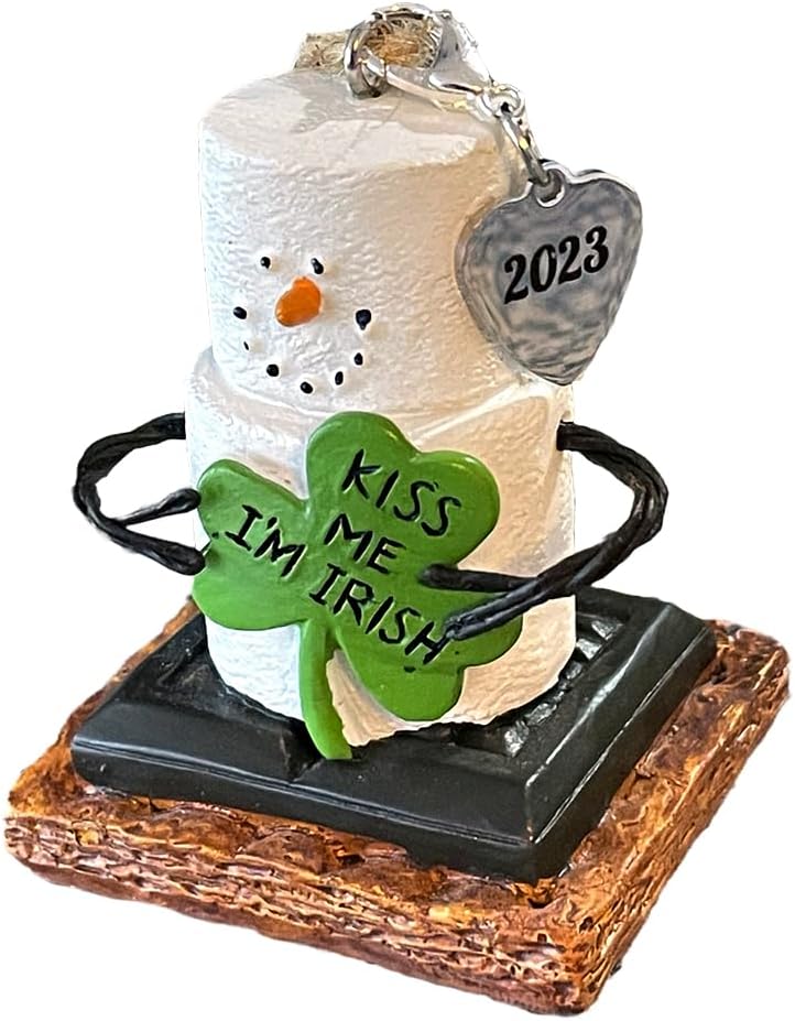 S'mores Kiss Me, I'm Irish Ornament