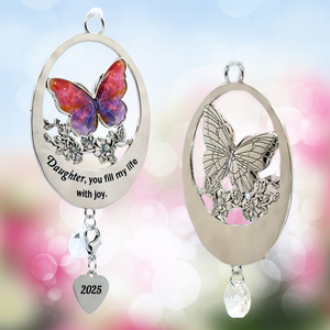 2025 Butterfly Ornament - Daughter Joy Message