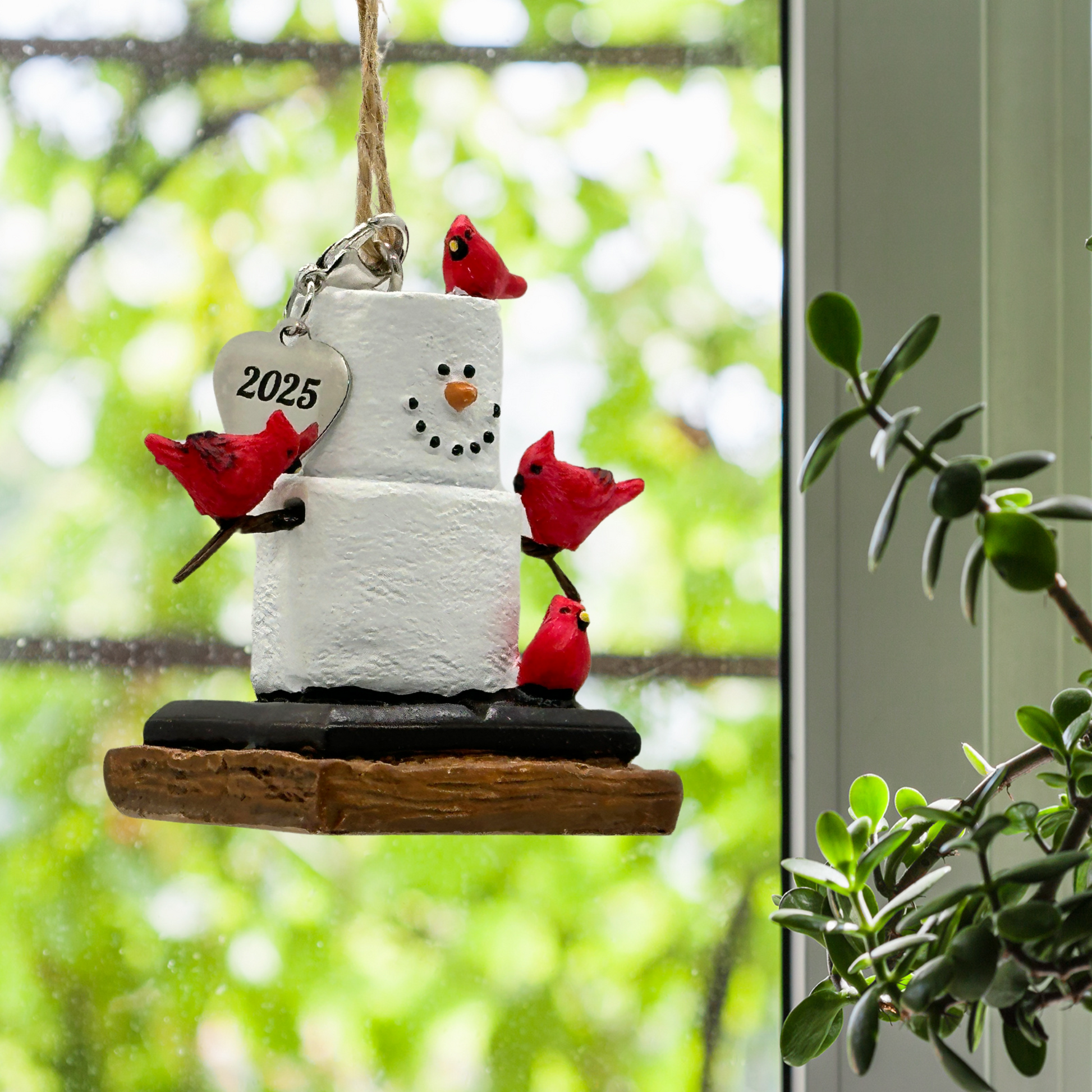 2025 S'mores Ornament - Cardinal