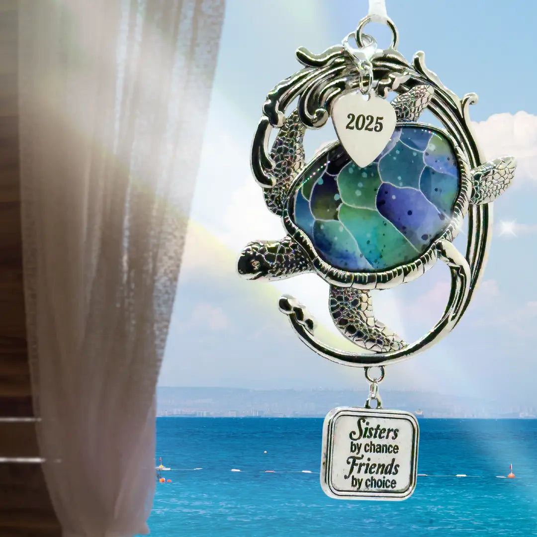 2025 Sisters Ornament - Turtle Friendship