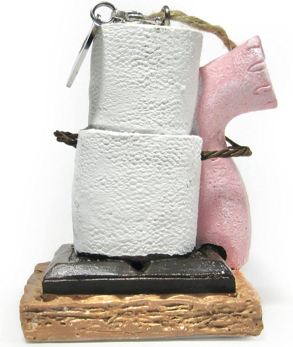2025 S'mores Ornament - Baby Girl Pink Blanket