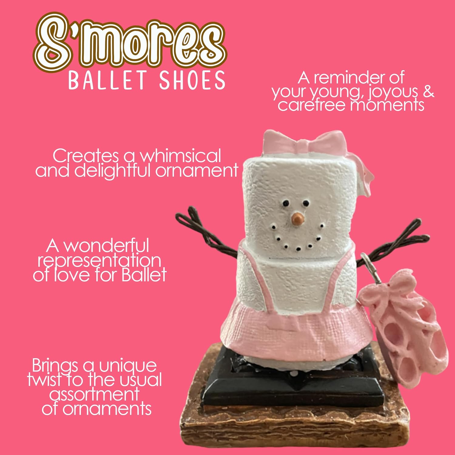 S'mores Ornament - Ballerina 2025