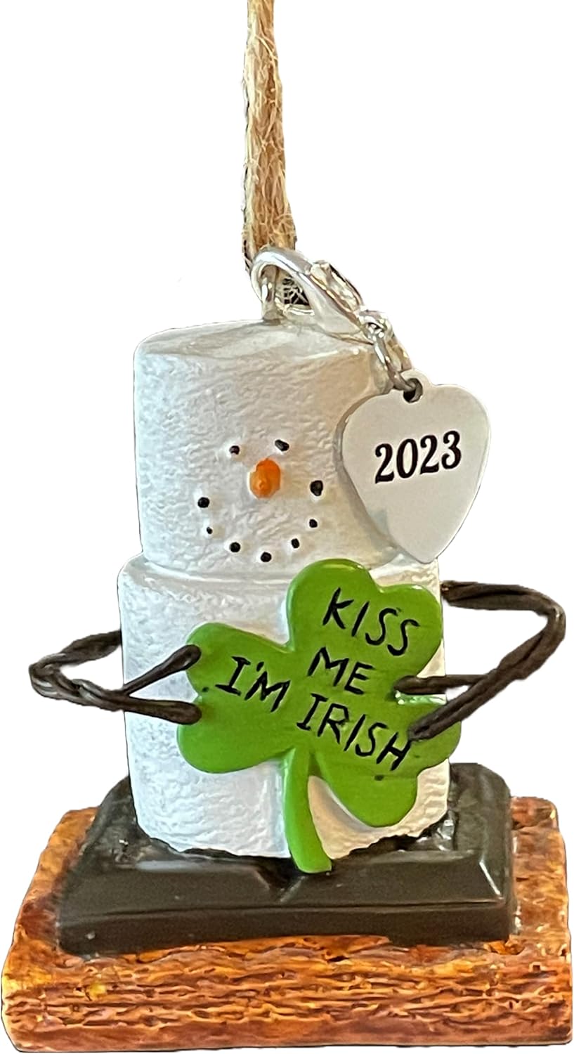 S'mores Kiss Me, I'm Irish Ornament