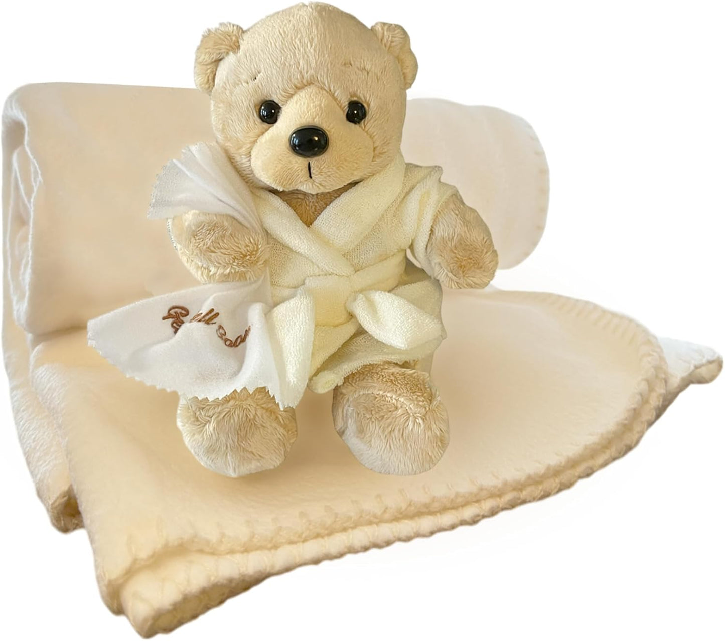 Get Well Soon Teddy Bear with Snuggly Blanket