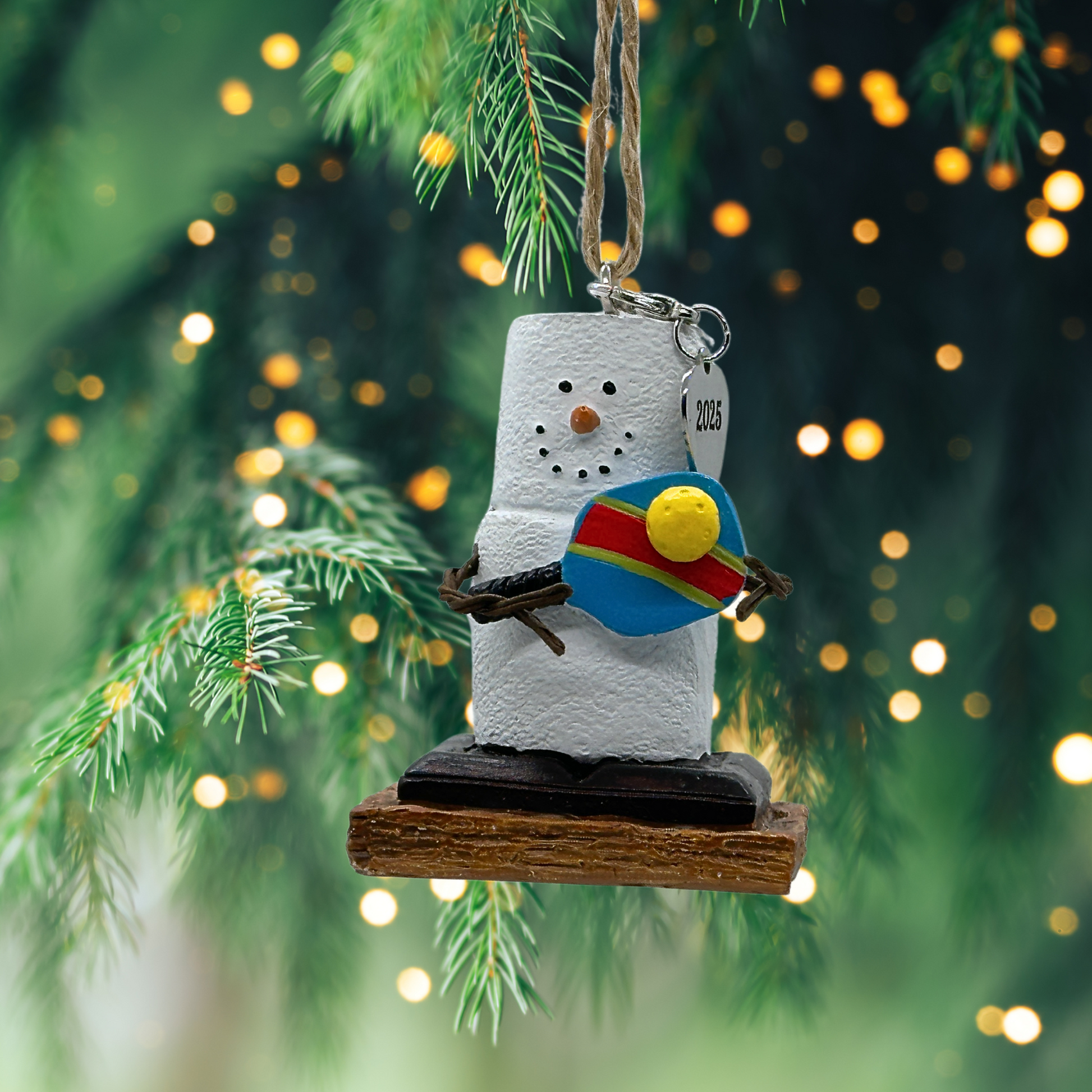 2025 S'mores Ornament - Pickleball