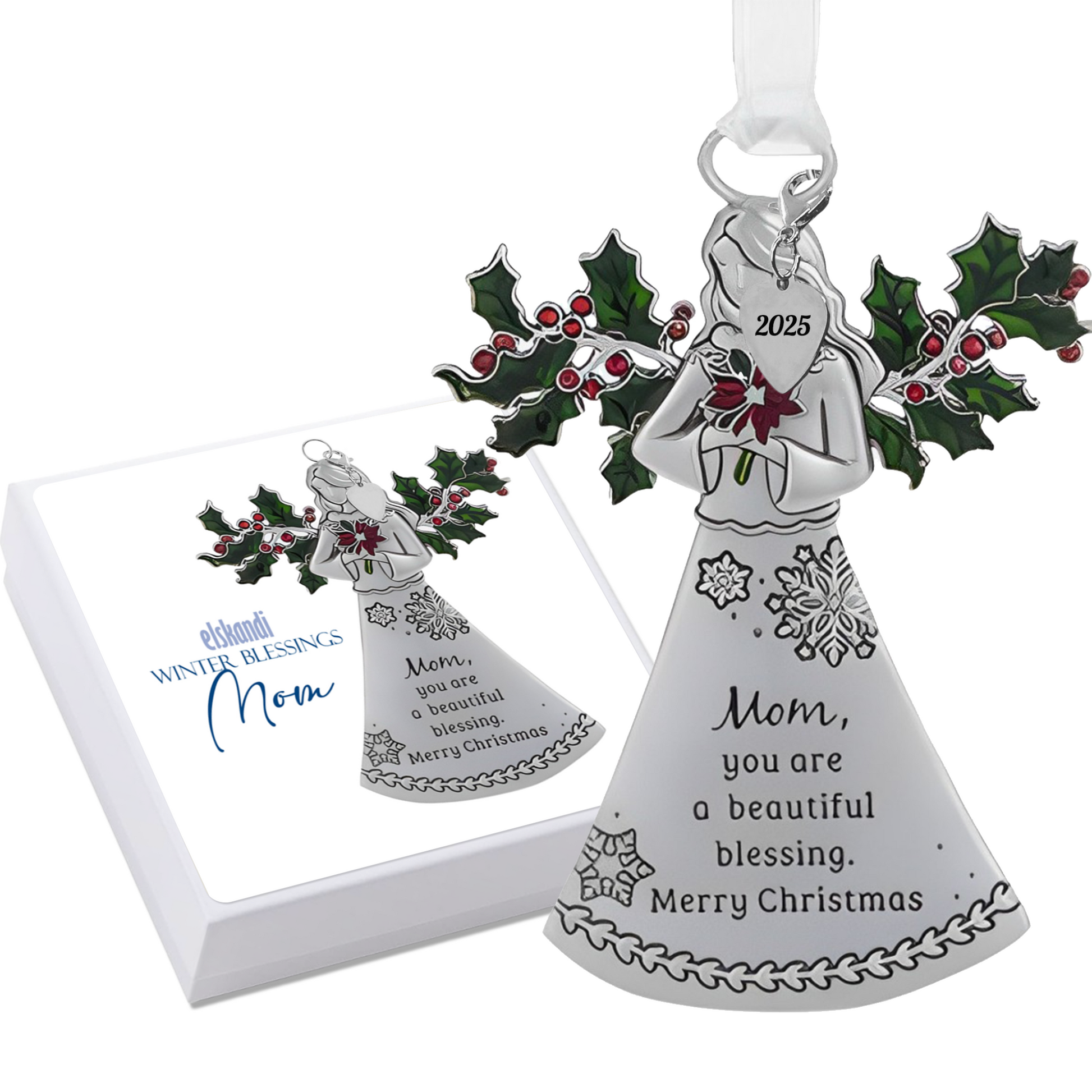 2025 Mom Angel Ornament - Beautiful Blessing
