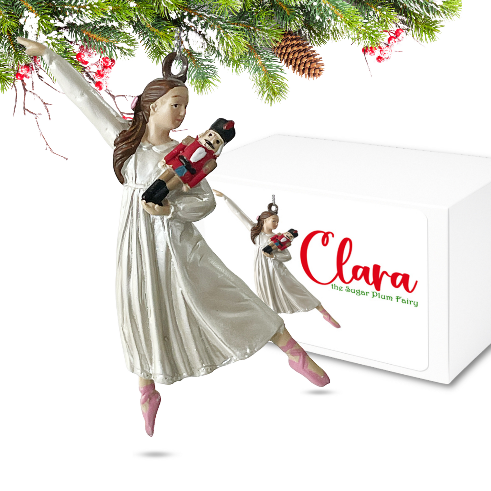 Nutcracker Ballet Ornament - Clara