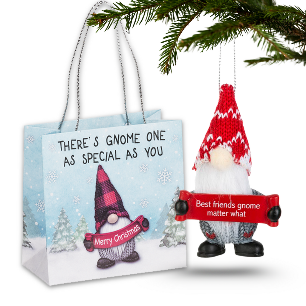 Gnome Ornament - Best Friends