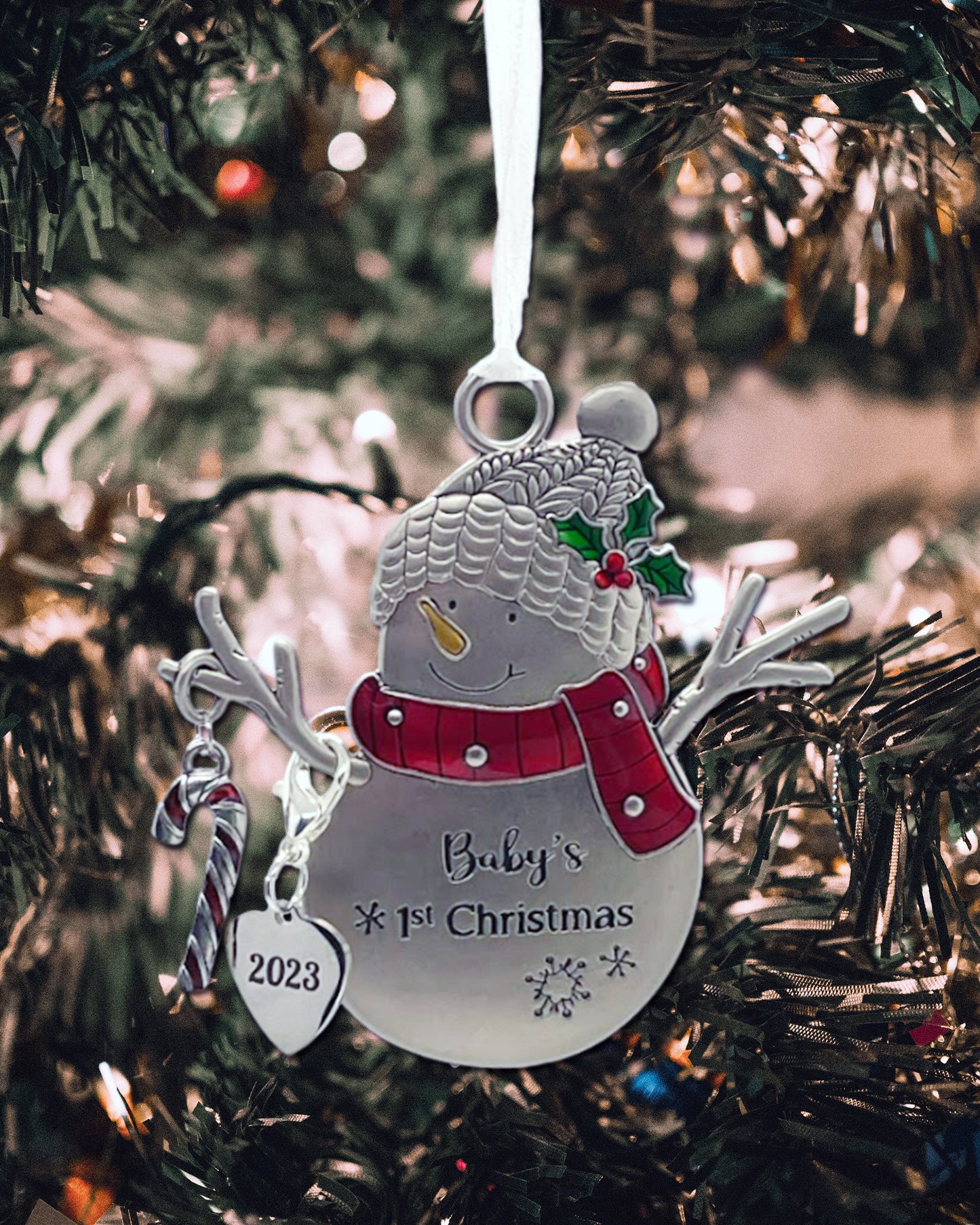 Baby's First Christmas Snowman Ornament