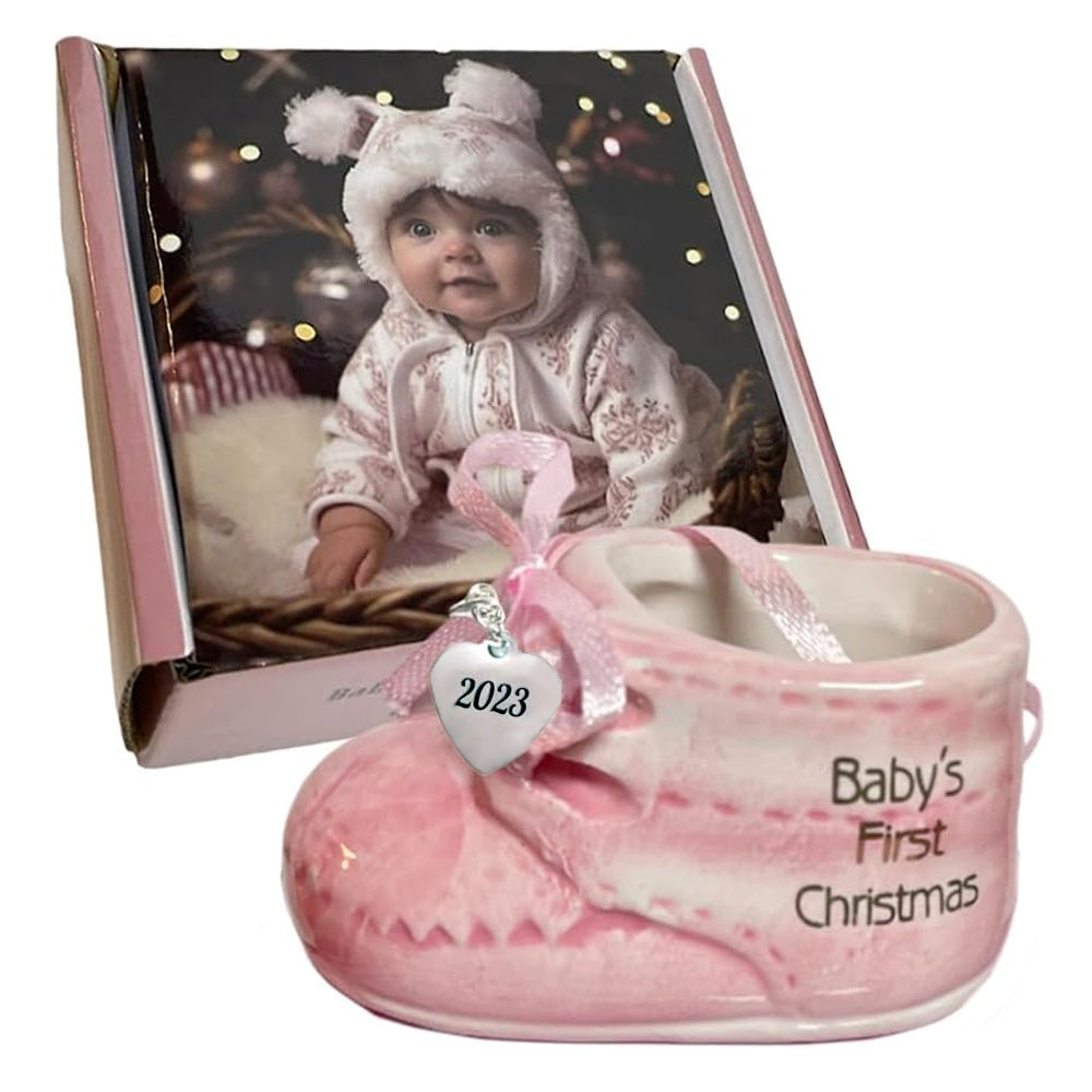 Baby Girl's First Christmas  Ornament