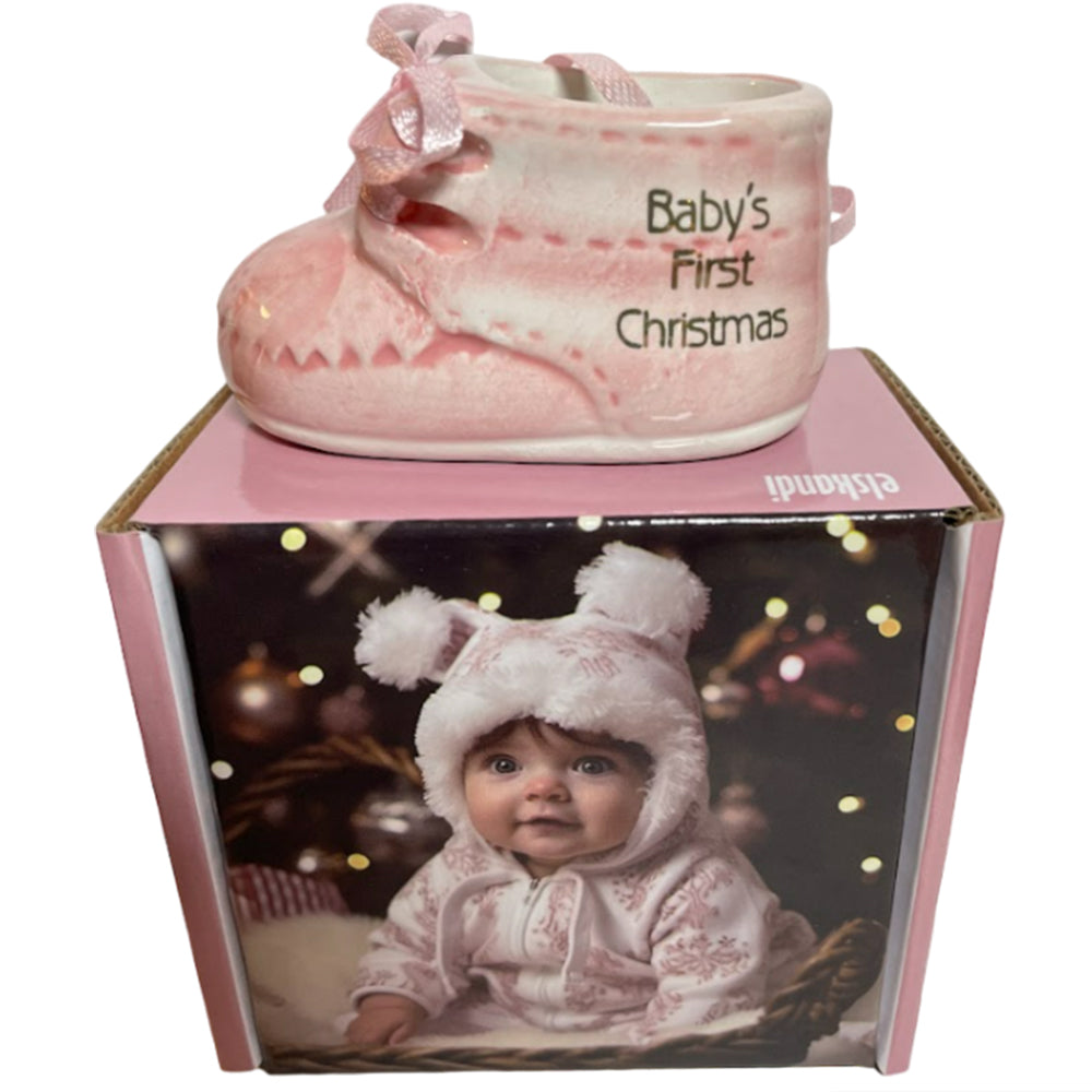 Baby Girl's First Christmas  Ornament