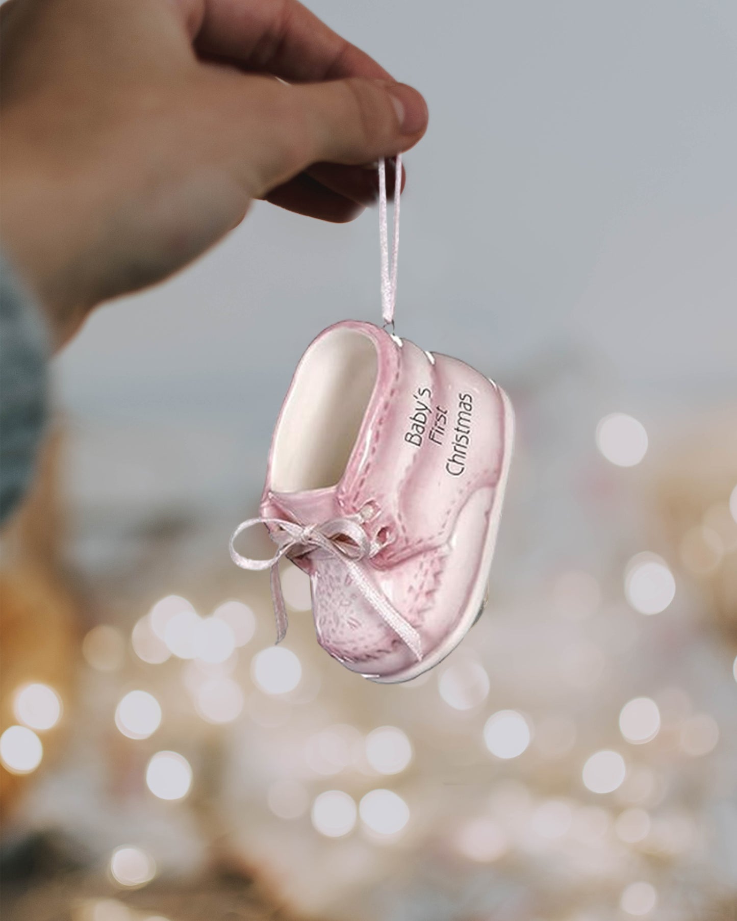 Baby Girl's First Christmas  Ornament