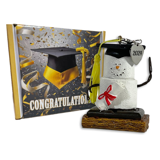 S'mores Graduation Ornament  in a Gift Box