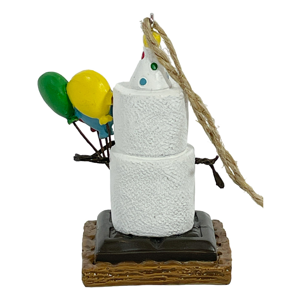 S'mores Happy Birthday Ornament