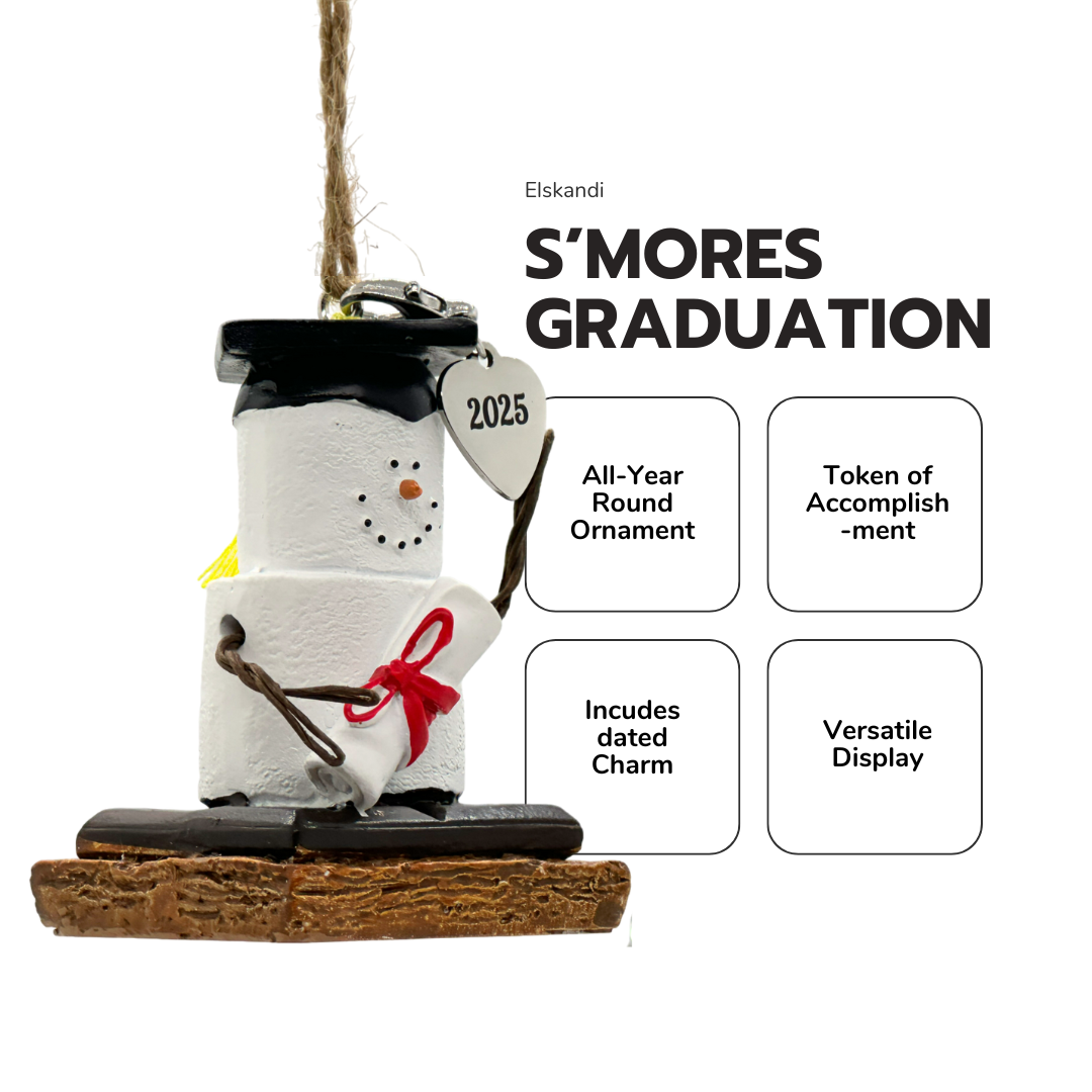 2025 S'mores Ornament - Graduation