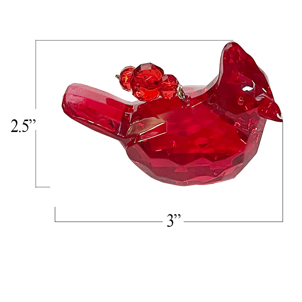 Cardinal Ornament - Love & Comfort Sympathy