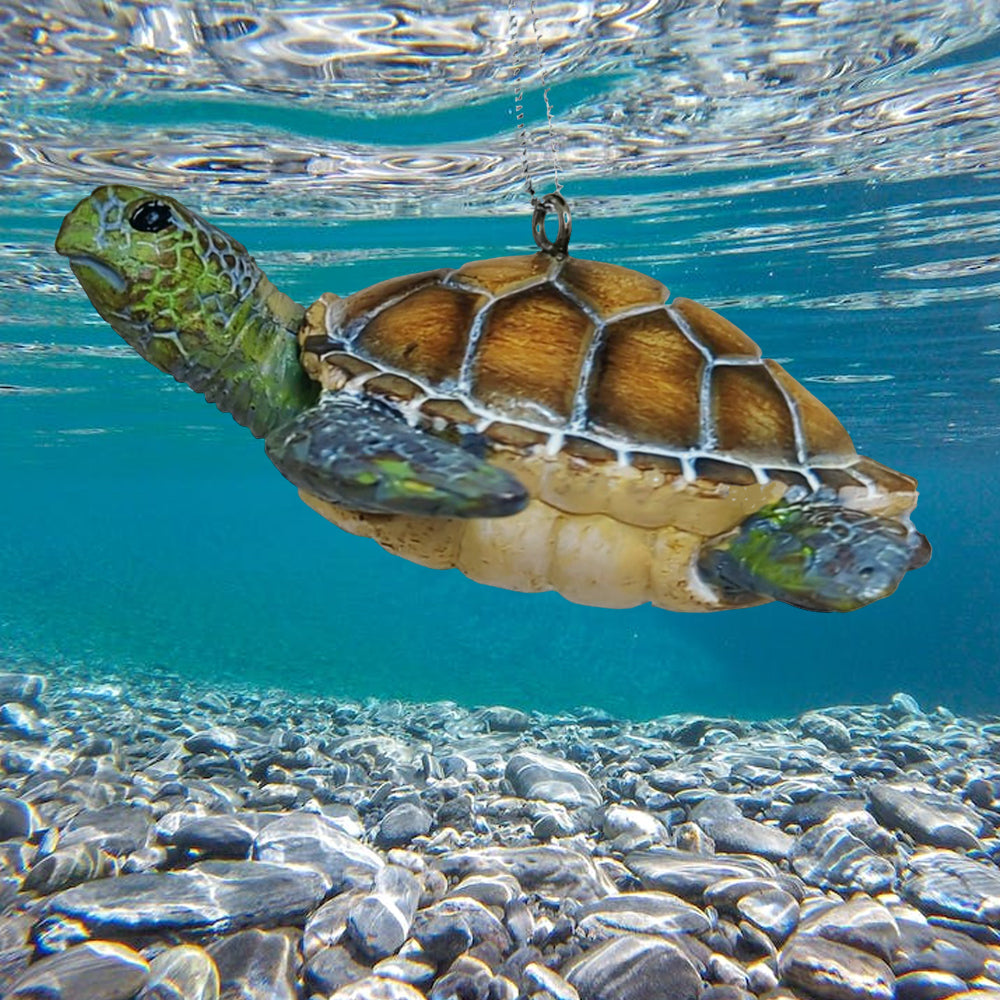 Sea Turtle Ornament in a Gift box