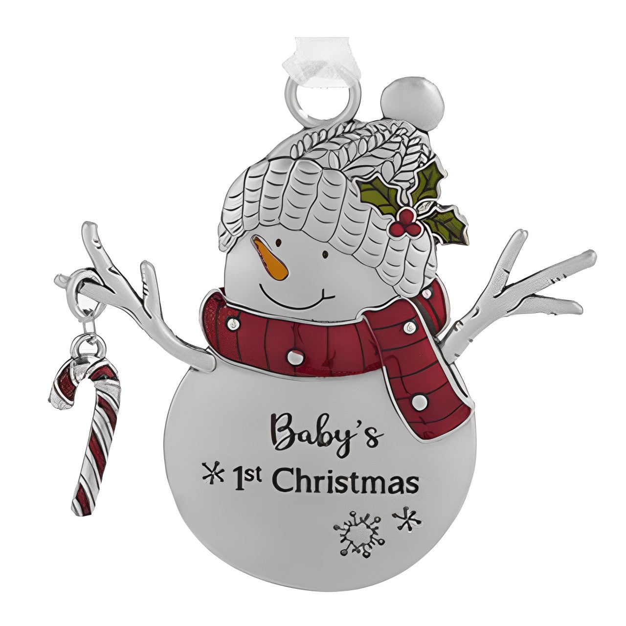 Baby's First Christmas Snowman Ornament