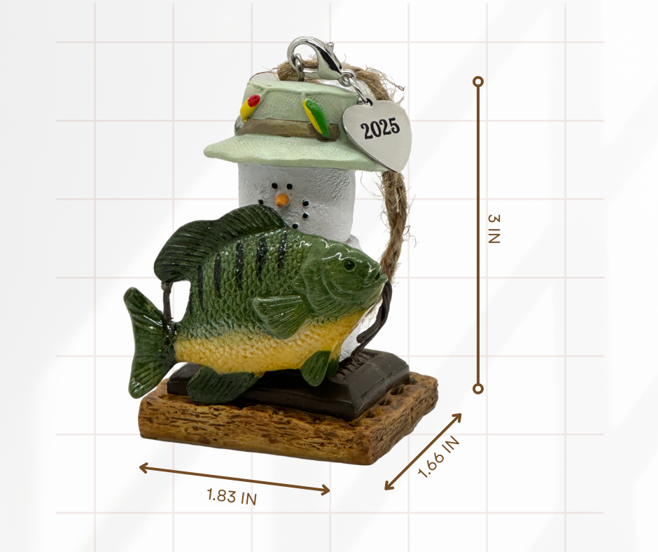 2025 S'mores Ornament - Fishing Biggest Catch