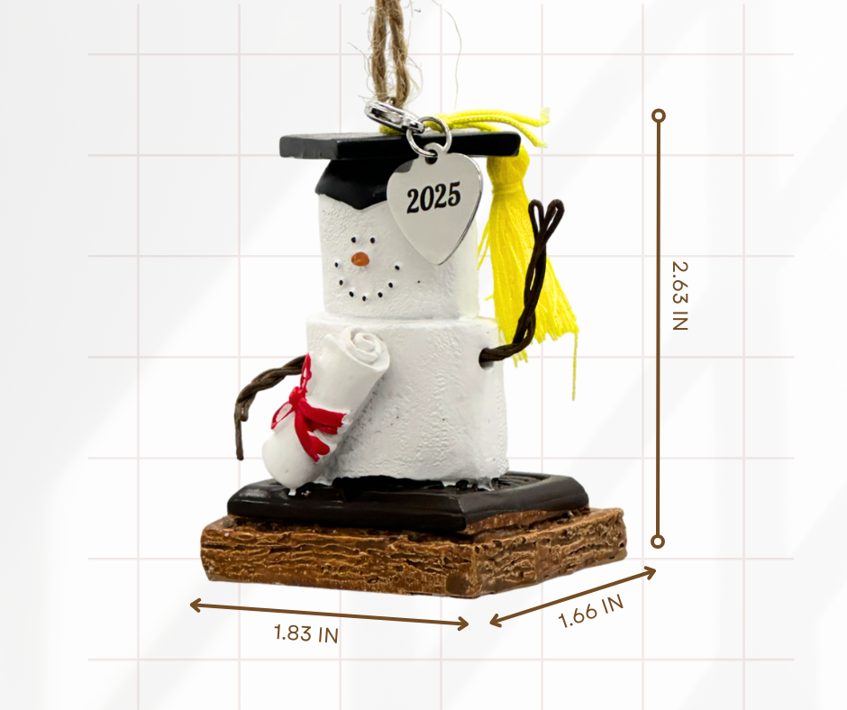 2025 S'mores Ornament - Graduation