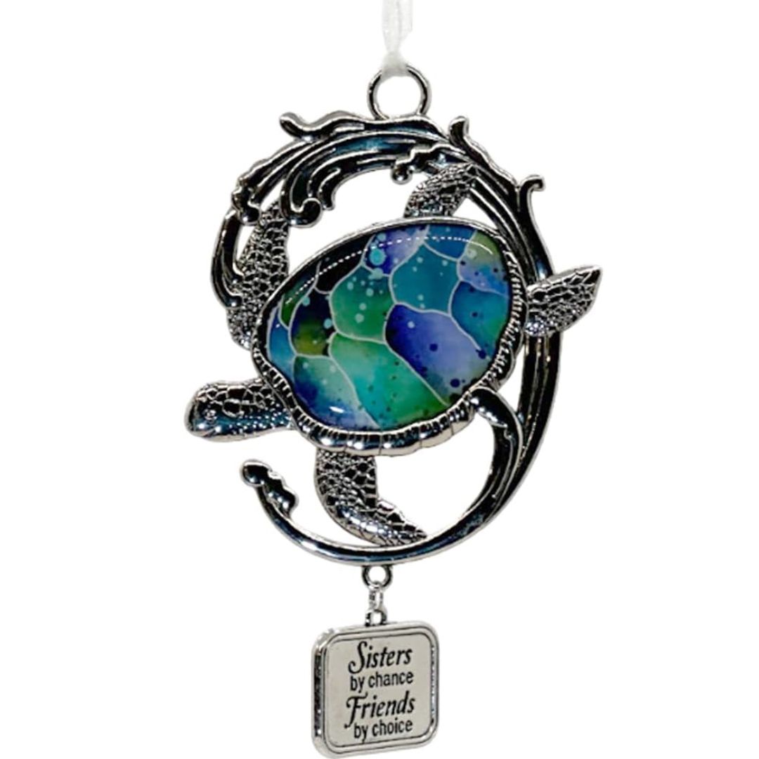 Sisters Ornament - Turtle Friendship