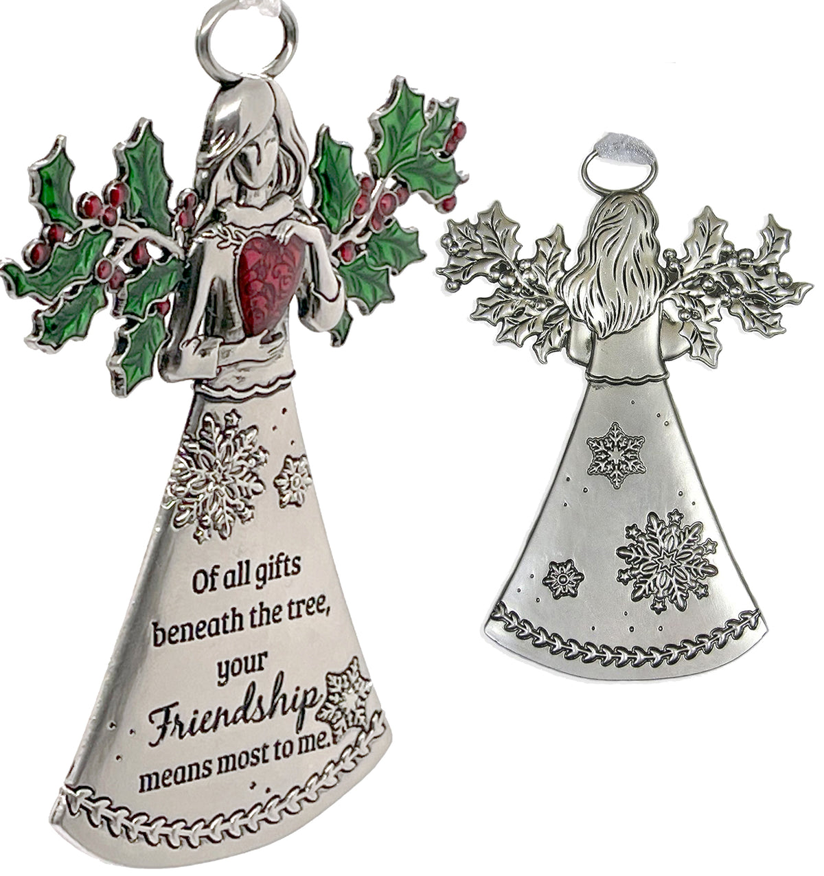 Friends Angel Ornament - Friendship Means the Most