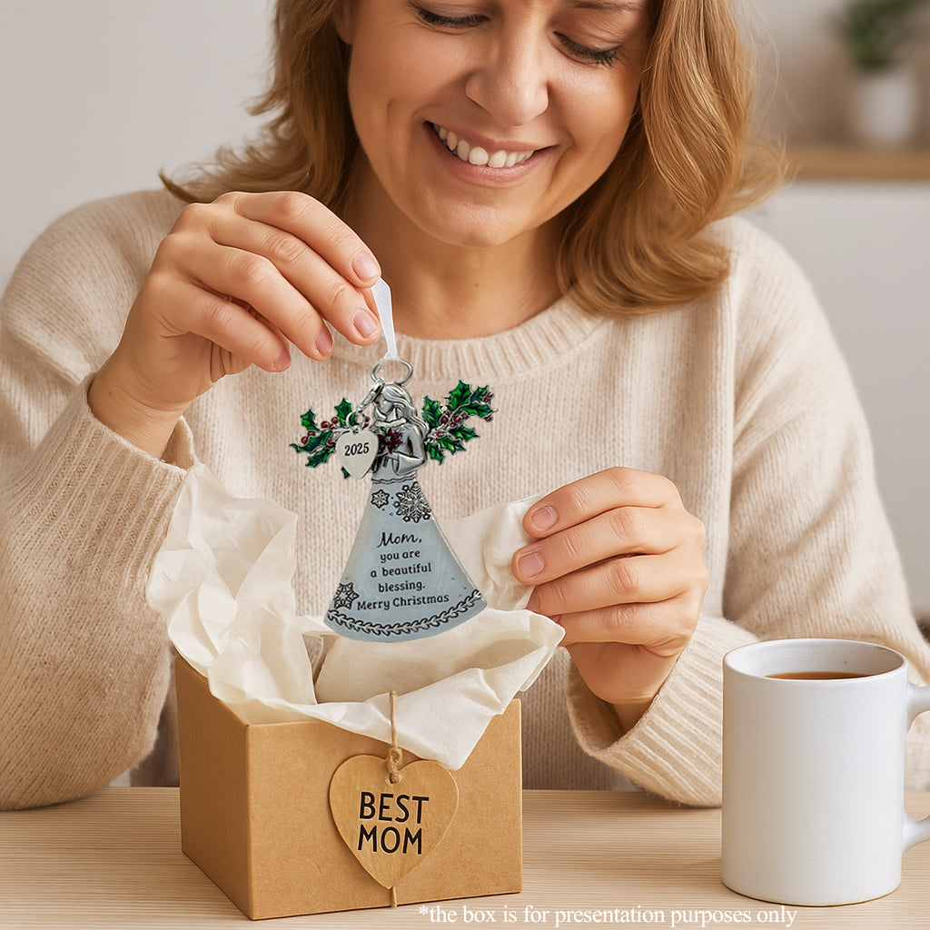 2025 Mom Angel Ornament - Beautiful Blessing