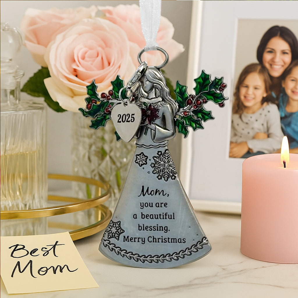 2025 Mom Angel Ornament - Beautiful Blessing